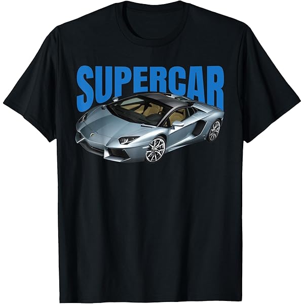 Amazon | 楽しいエキゾチックなスーパーカーTシャツスポーツカー